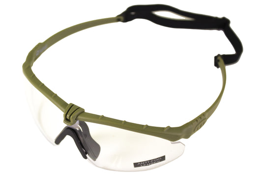Eye Protection Battle Pro's Green Frame