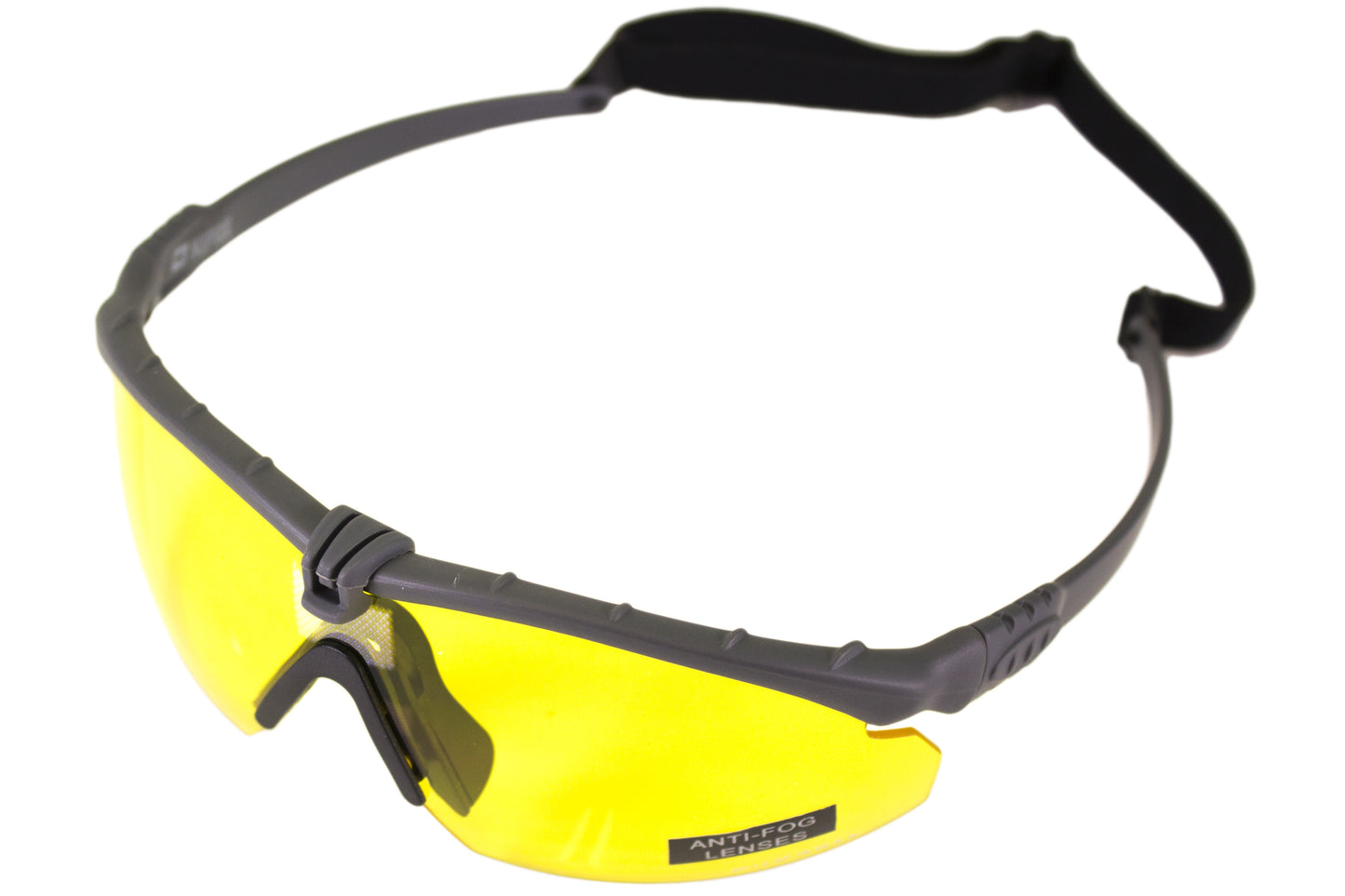 Eye Protection Battle Pro's - Grey Frame and Yellow Lense