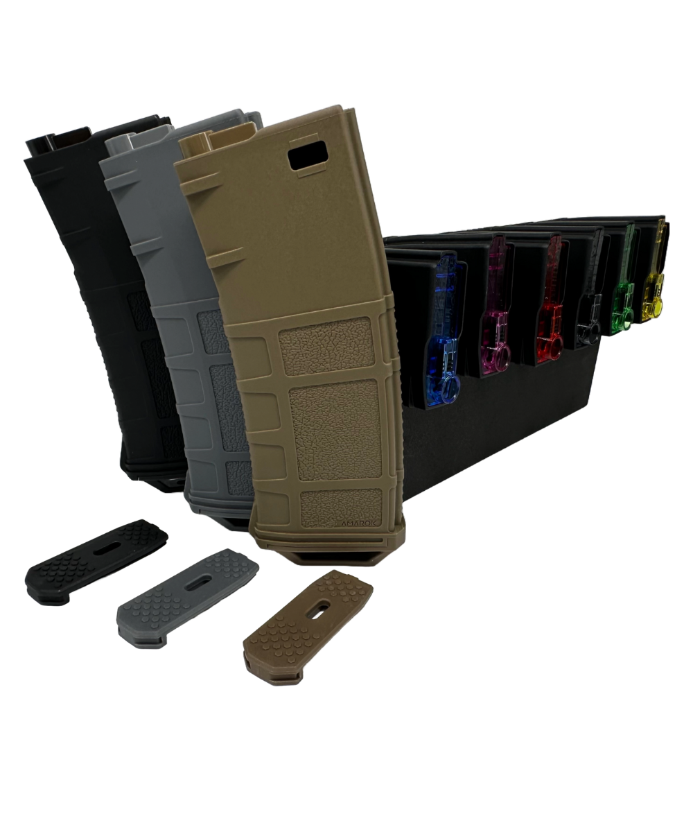 Amarok 250rnds Polymer Mid Cap Magazine (AEG) - FDE (M4/AR-15)