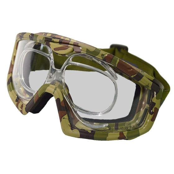 Nuprol Airsoft Battle Visor Goggles - Camo Frame Insert