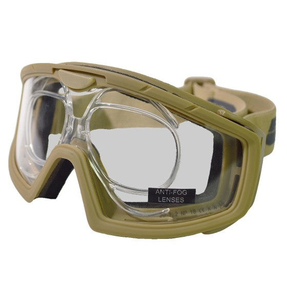 Nuprol Battle Visor Goggles - Tan Frame Insert