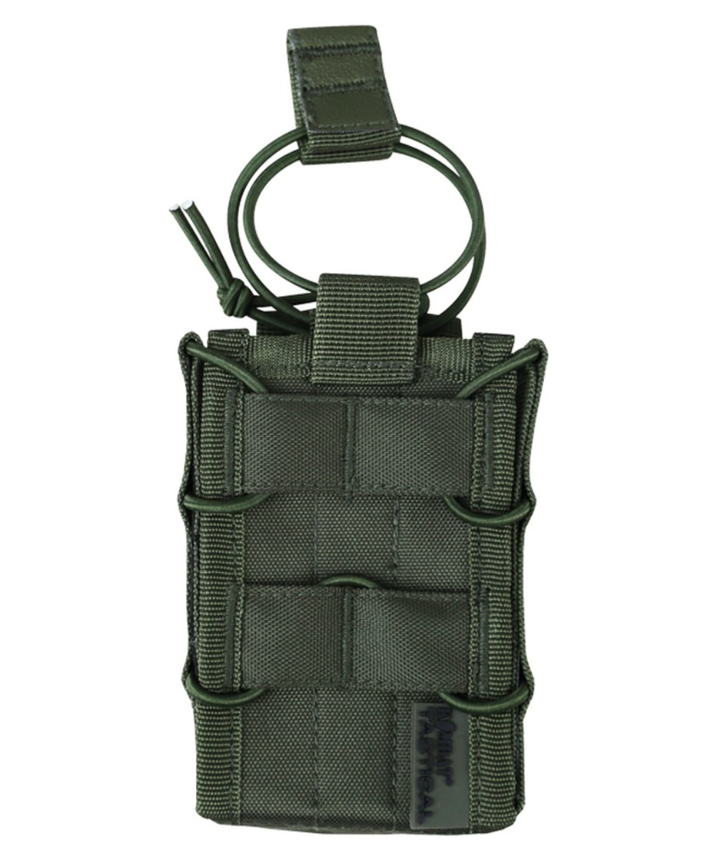 Kombat Tactical Delta Fast Mag Single – Olive Green