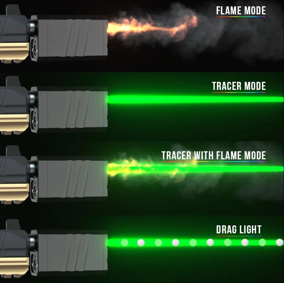 Eshooter Flare M BT Cube Tracer Unit (Bluetooth) inc Chronograph