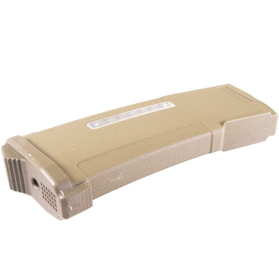 Nuprol M4 Magazine W-MAG Window v1 AEG (Mid-Cap|150R) in Tan