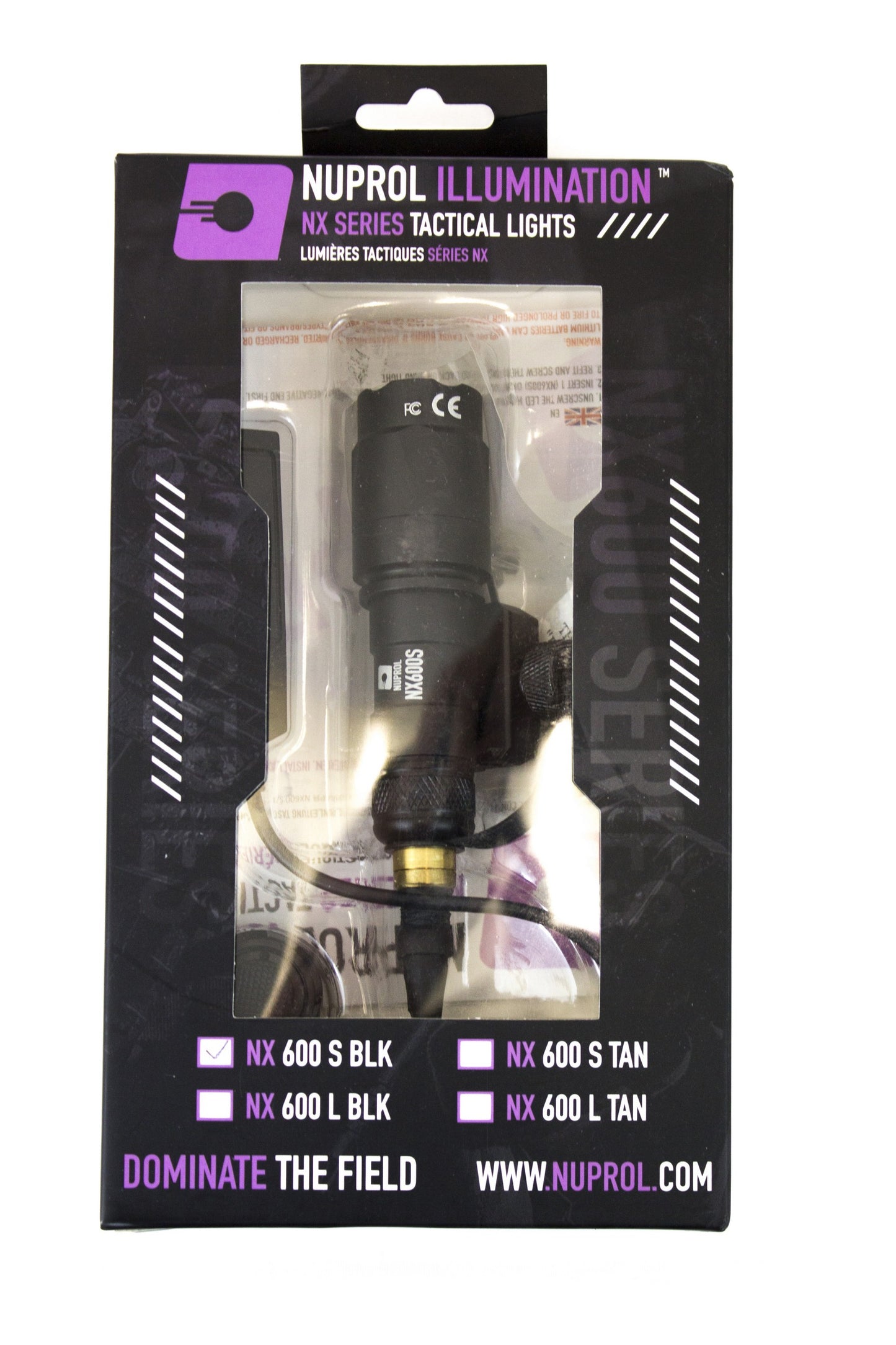 NUPROL NX Series Tactical Flashlight (Short) NX300S