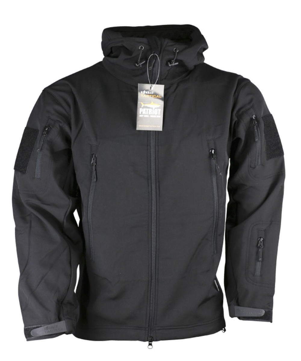 PATRIOTTacticalSoftShellJacket_BlackfrontView