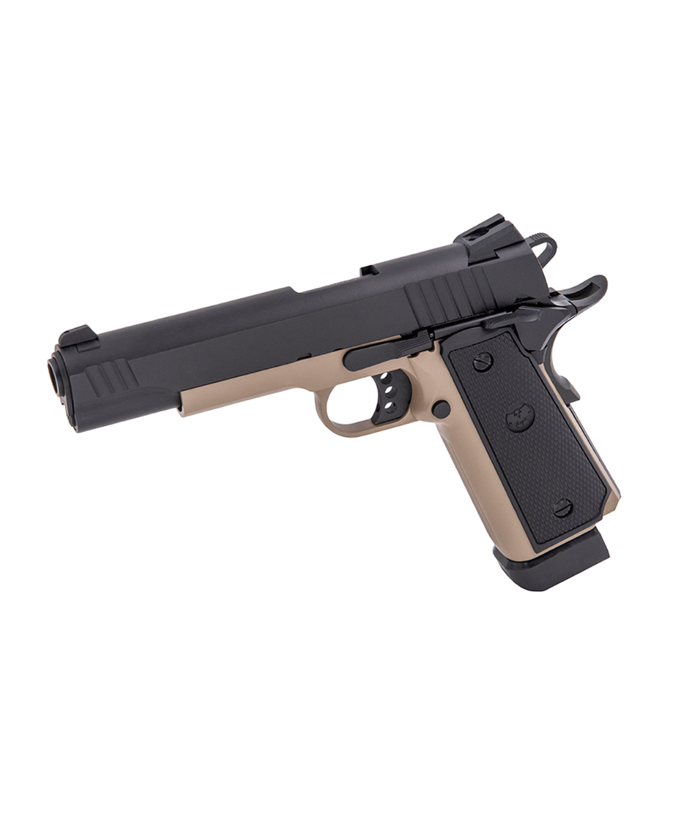 Raven R14 GBB Airsoft Pistol (Black|Tan)