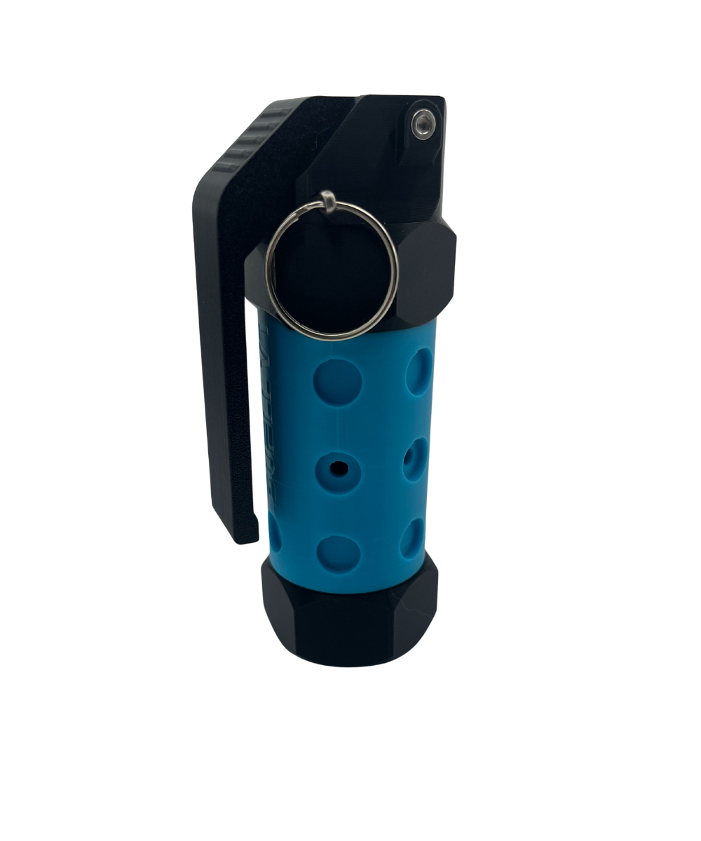 V2 Blue Solid Ring Pull Side
