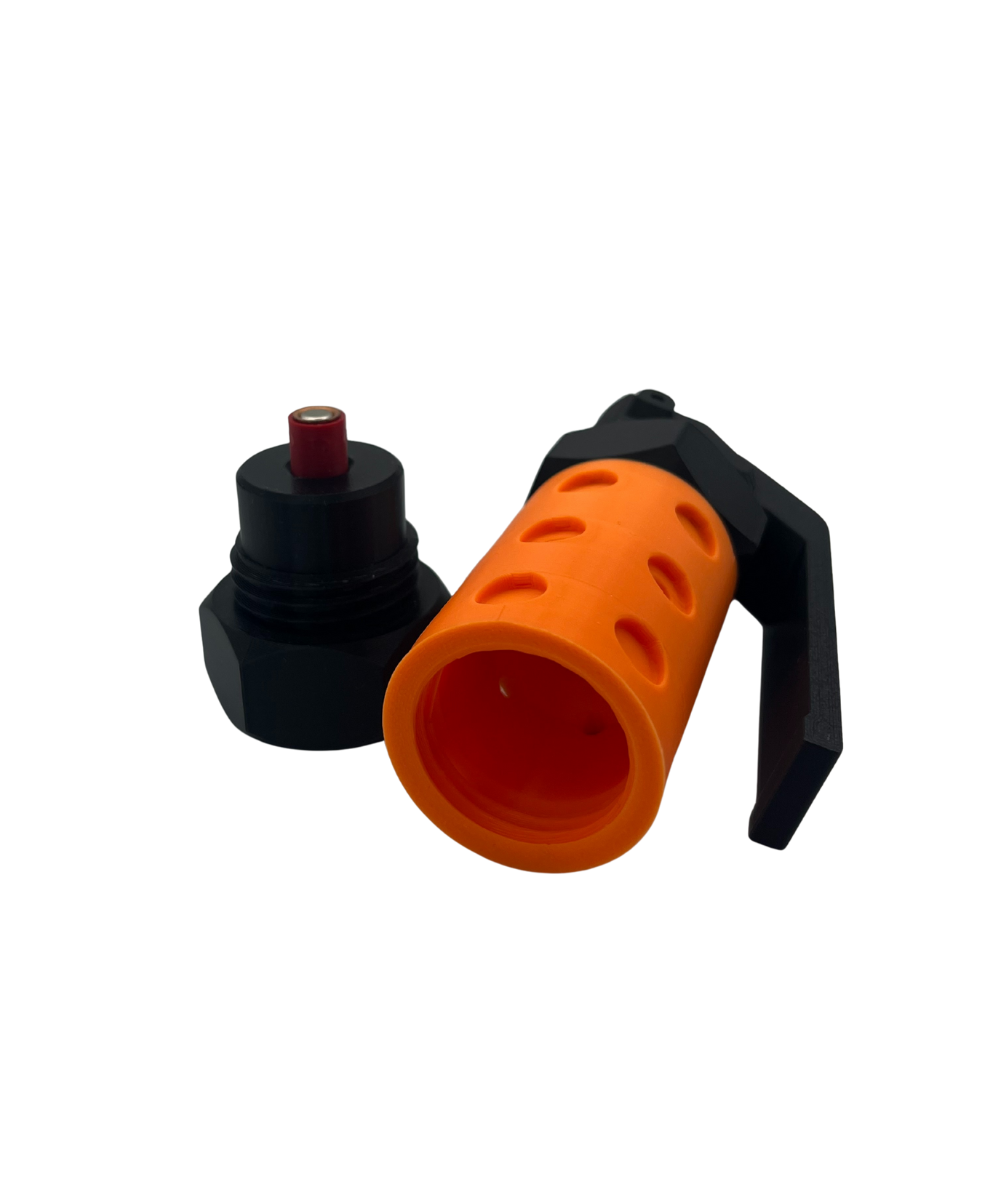 V2 Grenade Orange_solid colour _with_Primer