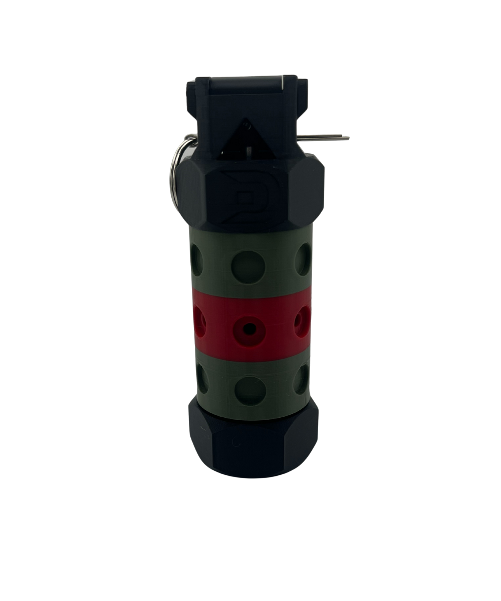 V2 Olive Red Back view