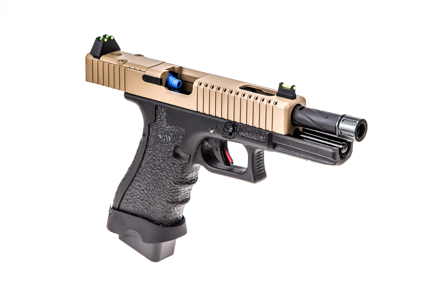 EU7-T GBB Pistol (Tan | Black) – Tactical Style, Reliable Power