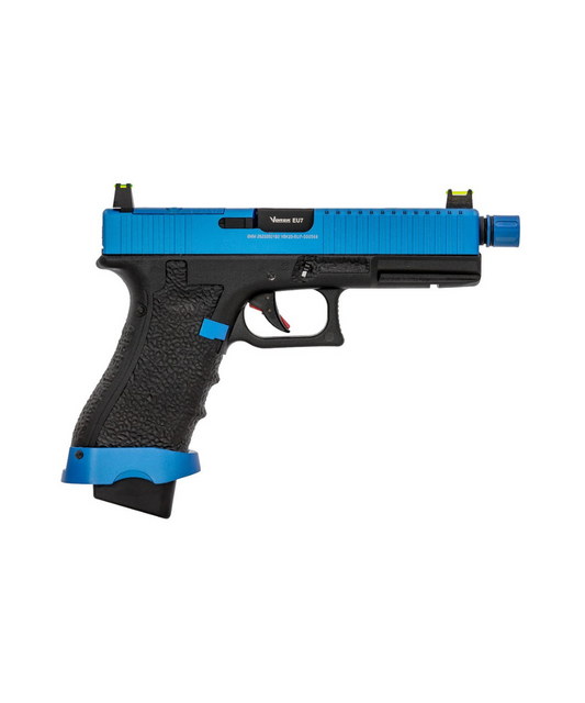 EU7-T GBB Pistol (Blue | Black) – Tactical Style, Reliable Power