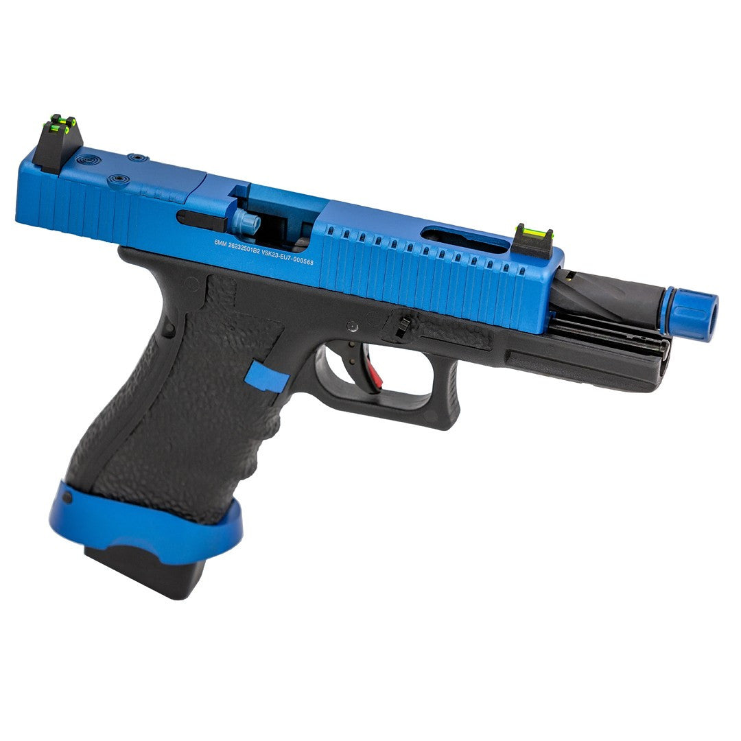 EU7-T GBB Pistol (Blue | Black) – Tactical Style, Reliable Power