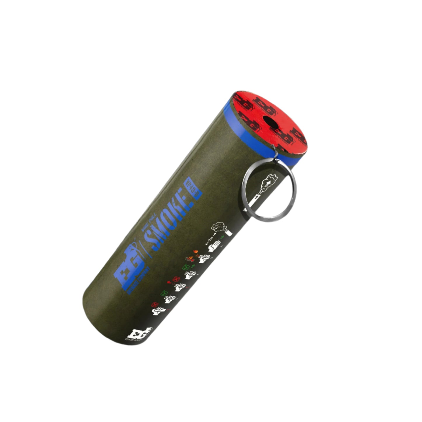 WP40-D: Wire Pull Airsoft Smoke Grenade