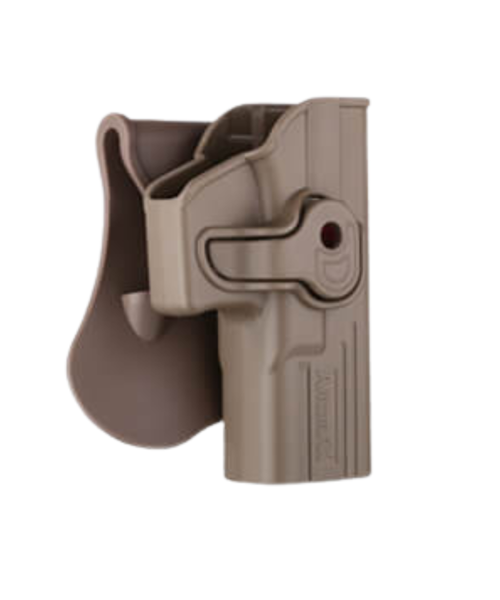 Amomax Plastic Holster Fits Glock WE / TM / KJW / HFC (FDE)