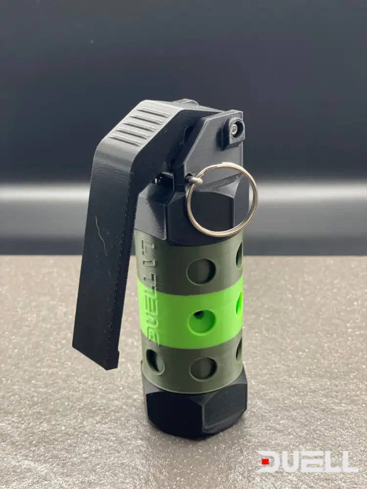 Duell V1 Airsoft Reusable Impact Grenade Multi Colour Green