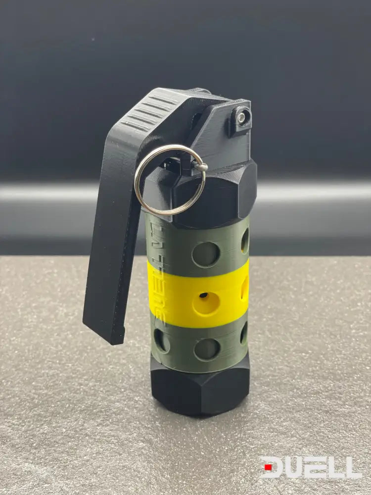 Duell V1 Airsoft Reusable Impact Grenade Multi Colour Yellow