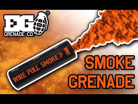 WP40-D: Wire Pull Airsoft Smoke Grenade