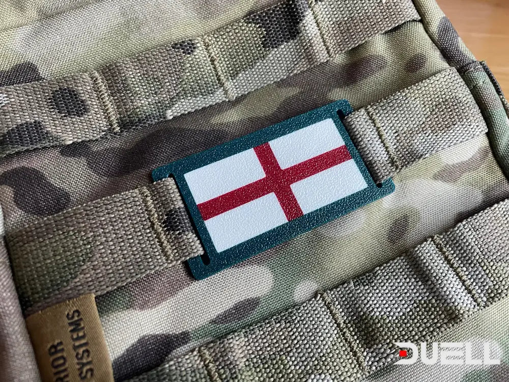 Tactical Molle Tag/Patch - England Flag Tag