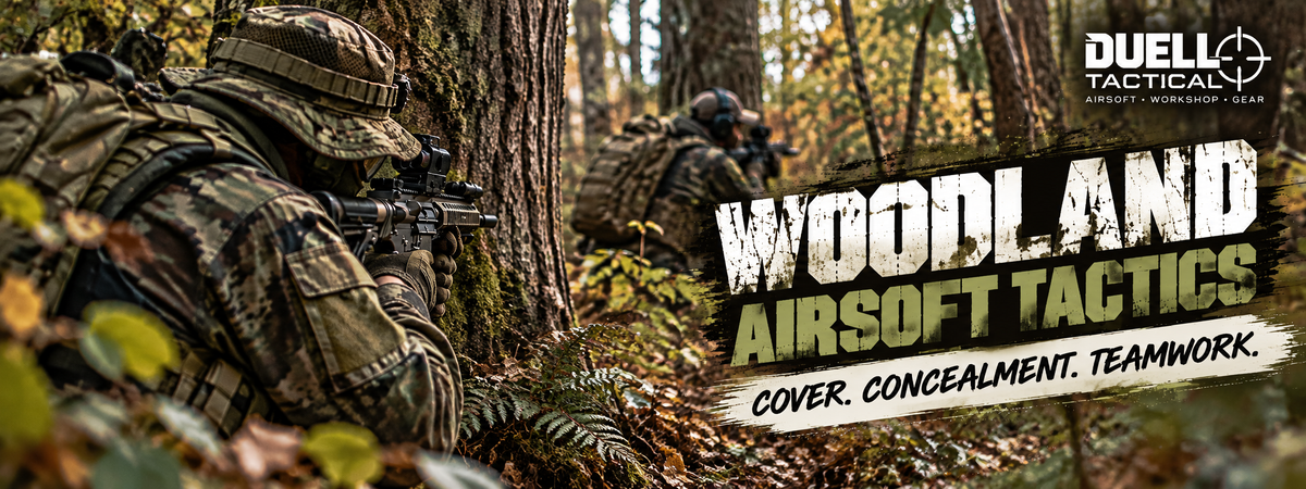 Woodland Airsoft Tactics: Cover, Concealment and Moving as a Team