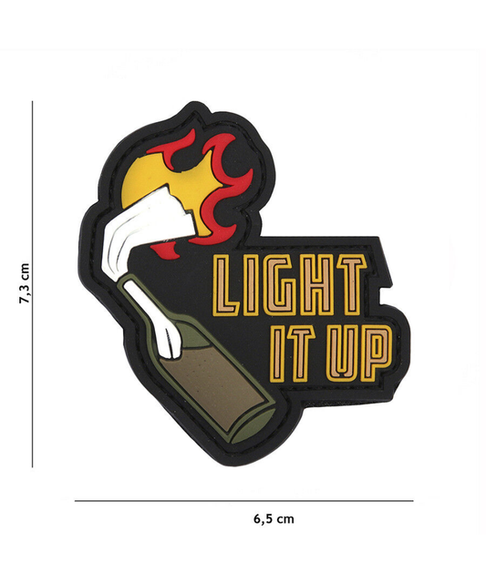 101 Light It Up 3D PVC Patch