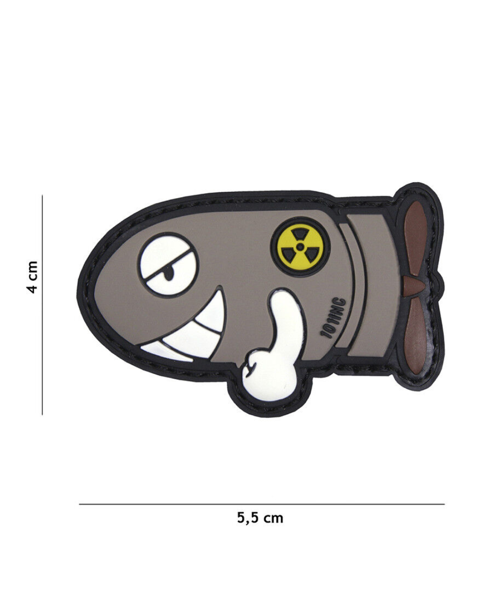 101 Smiling Torpedo 3D PVC Patch