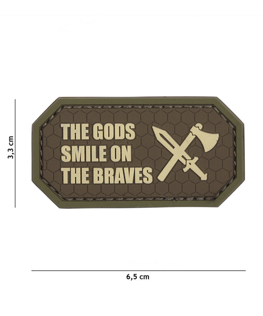 101 The Gods Smile on the Braves 3D PVC Patch