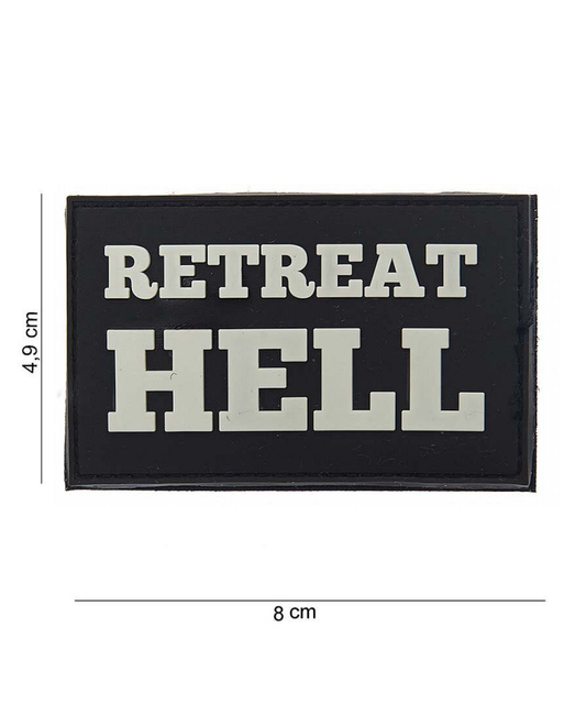 101 Retreat Hell 3D PVC Patch