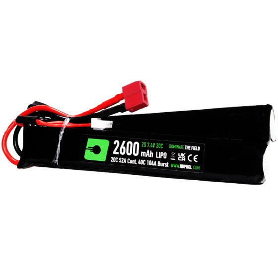 Nuprol LiPo Battery 2600mAh 7.4v 20c (DBL|Deans)