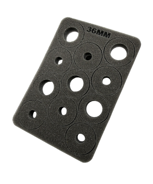 36mm Airsoft suppressor foam pack