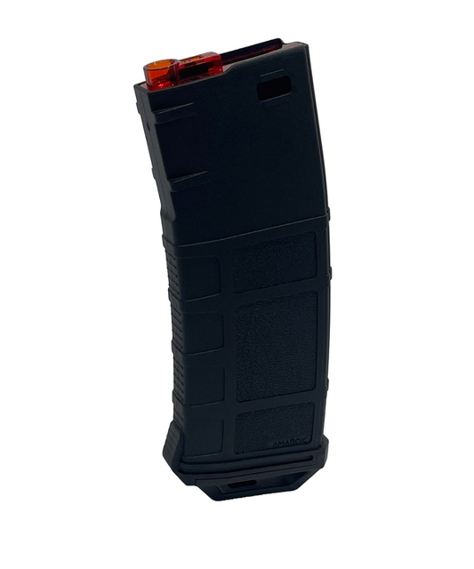 Amarok 250rnds Polymer Mid Cap Magazine (AEG) - Black/Red (M4/AR-15)