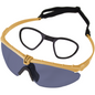 Nuprol Battle Pro's Protective Eyewear (With Insert) (Smoked-Tan)