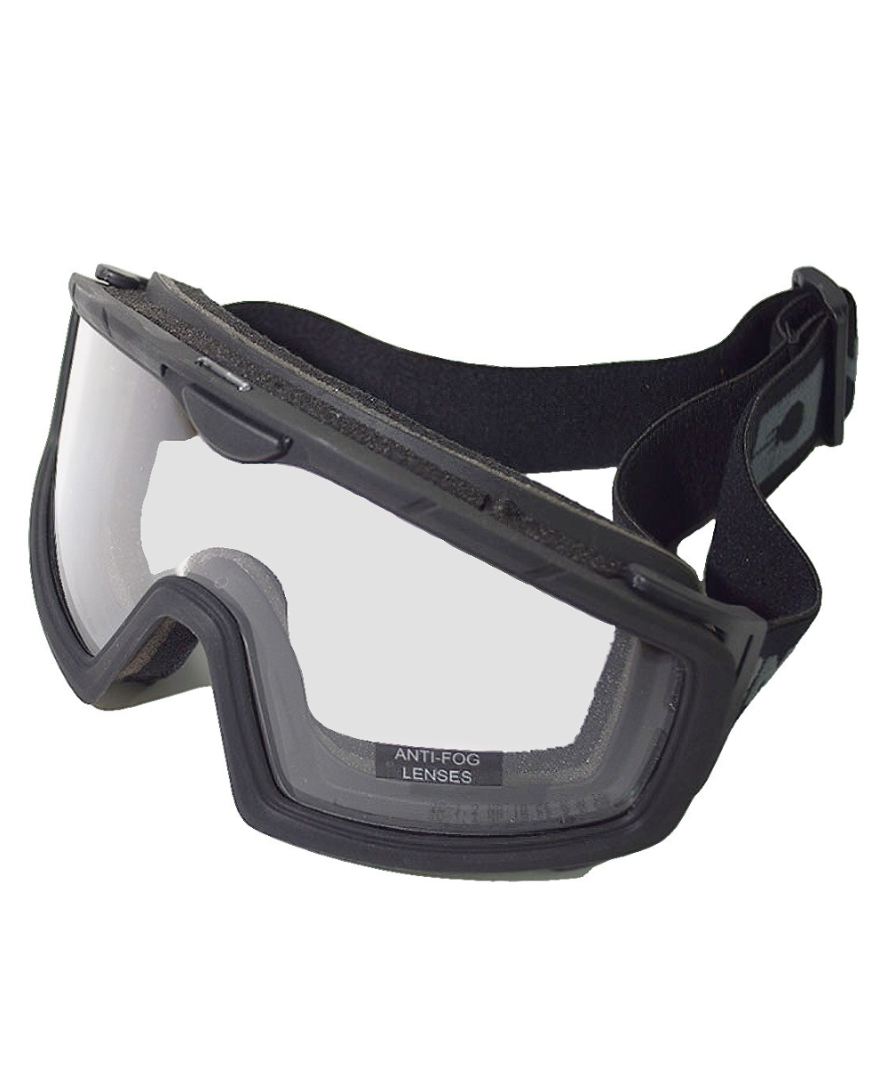 Nuprol Battle Visor (Black - Clear) Protective Eyewear