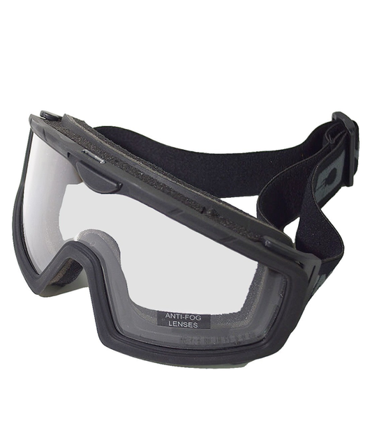 Nuprol Battle Visor (Black - Clear) Protective Eyewear