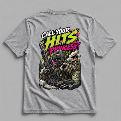 DEAD RAG My Wife Thinks This Is My Last Gun Airsoft T-Shirt Grey