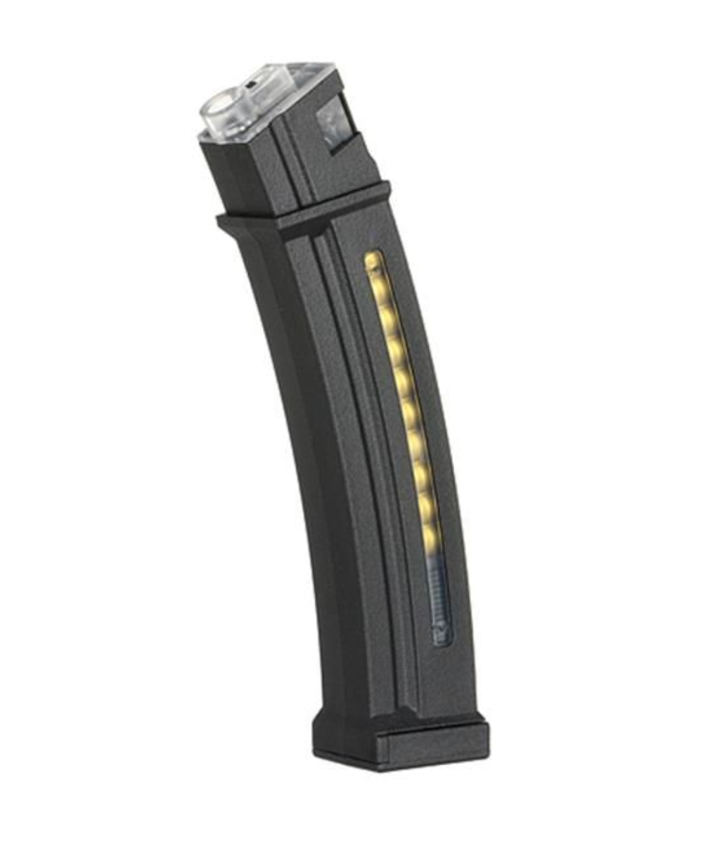 CymaMP5MP5KPolymerMagazine_130Rounds-Mid-Cap-Black