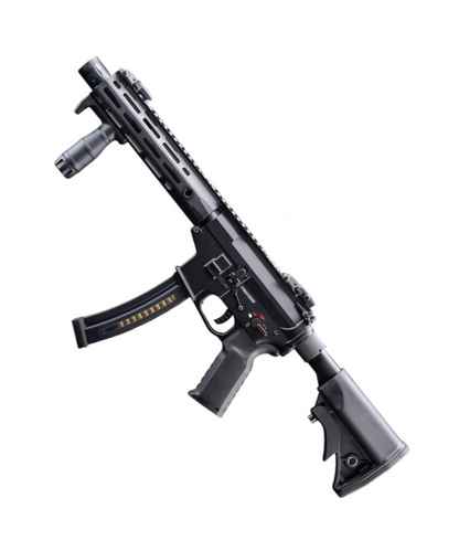 Cyma Platinum 9mm Rapid Strike AEG Carbine (SBR - Black - CM106B)