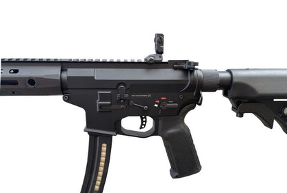 Cyma Platinum 9mm Rapid Strike AEG Carbine (SBR - Black - CM106B)
