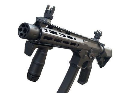 Cyma Platinum 9mm Rapid Strike AEG Carbine (SBR - Black - CM106B)