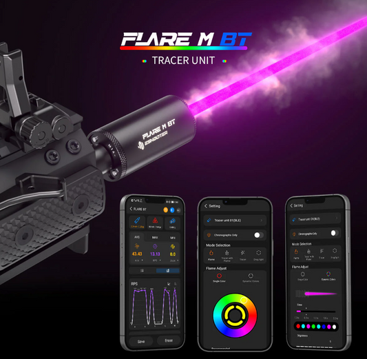 Eshooter Flare M BT Tracer Unit (Bluetooth) inc Chronograph