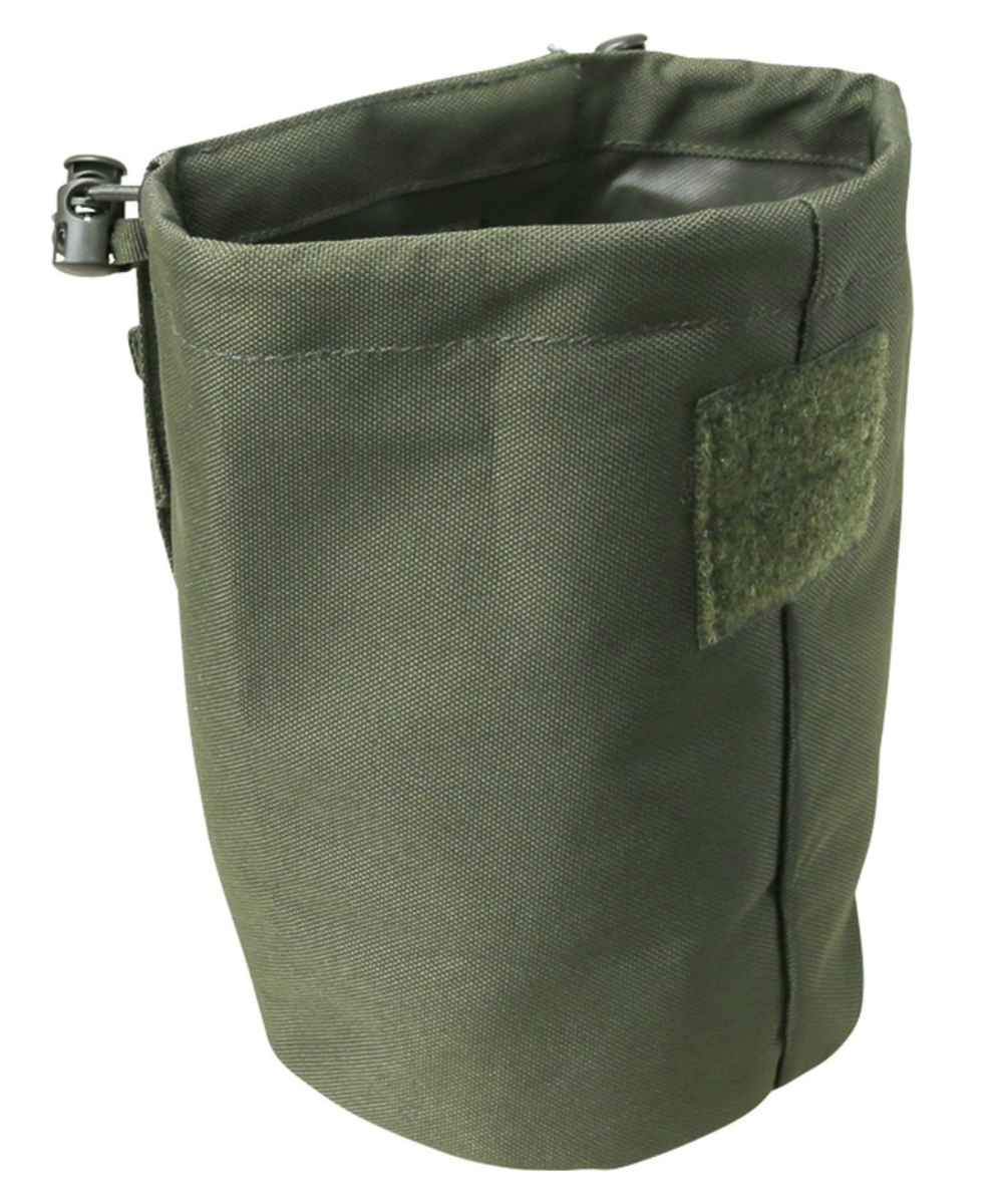 Kombat Tactical Folding Ammo Dump Pouch – Olive Green