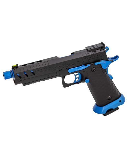 Vorsk Hi-Capa CS Vengeance 5.1 GBB Pistol (Black) (V-Blue Match)