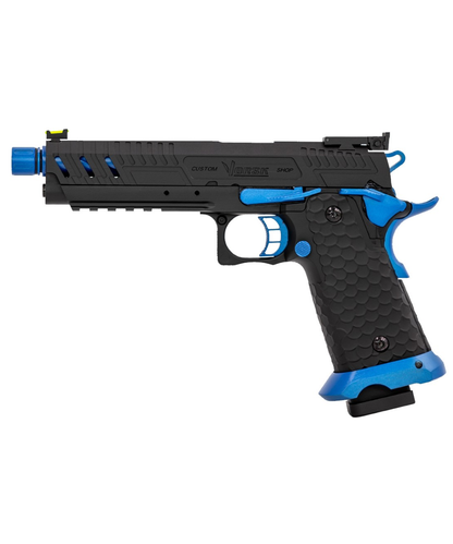 Vorsk Hi-Capa CS Vengeance 5.1 GBB Pistol (Black) (V-Blue Match)