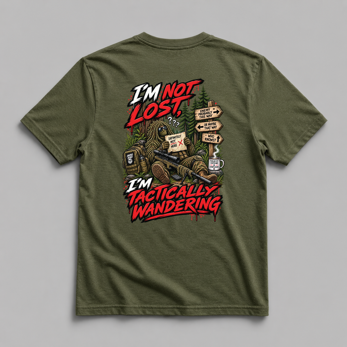 I'm Not Lost, I'm Tactically Wandering