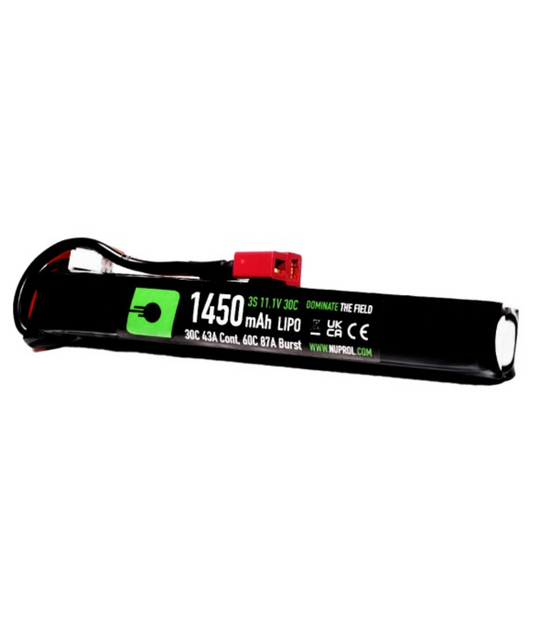 Nuprol LiPo Battery 1450mAh 11.1v 30C STK – Deans Connector