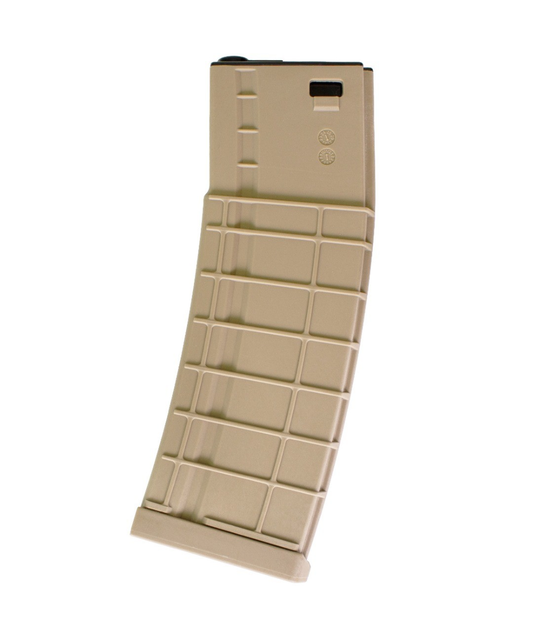 Nuprol M4 Magazine LS-MAG EXT AEG (Mid-Cap | 200R) (Tan)