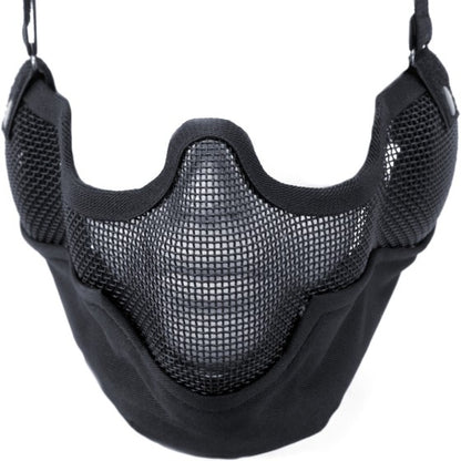 MeshLowerfaceV2frontBlack