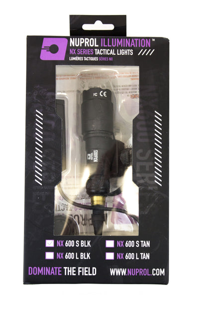 NUPROL NX Series Tactical Flashlight (Short) NX300S