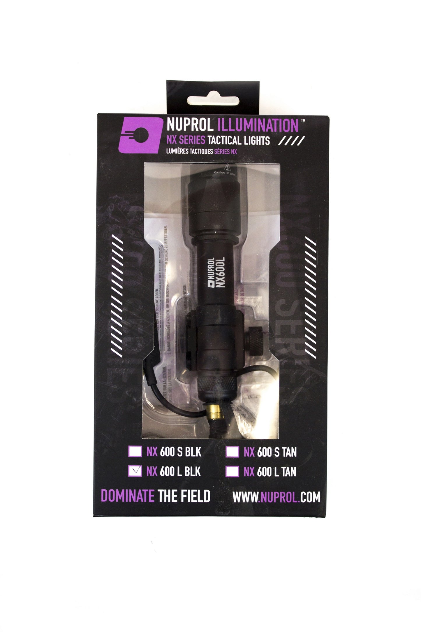 NUPROL NX Series Tactical Flashlight (Long) NX300L