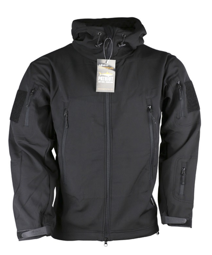 PATRIOTTacticalSoftShellJacket_BlackfrontView